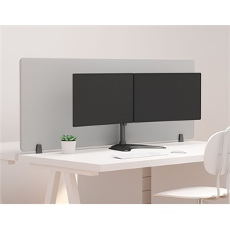 Multibrackets M Deskstand Basic Dual 15"-27" monitor tartó asztalra fekete
