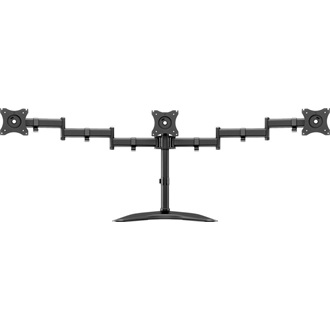 Multibrackets M Deskstand Basic Triple 15"-27" monitor tartó asztalra fekete