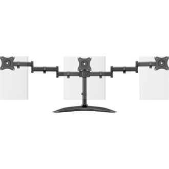 Multibrackets M Deskstand Basic Triple 15"-27" monitor tartó asztalra fekete