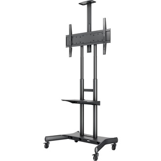 Multibrackets M Public Floorstand Basic 180 55"-80" monitor TV gurulós tartó állvány fekete