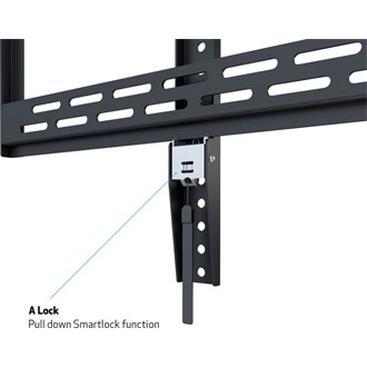 Multibrackets M Universal Wallmount HD 60"-100" TV fali tartó fekete