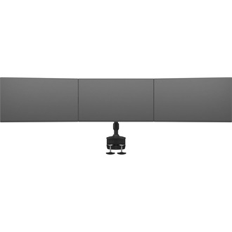 Multibrackets M VESA Desktopmount Triple Desk Clamp 15"-24" monitor tartó asztalra fekete