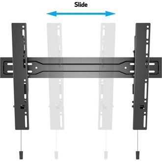 Multibrackets M VESA Wallmount Super Slim 40"-75" monitor TV fali tartó fekete
