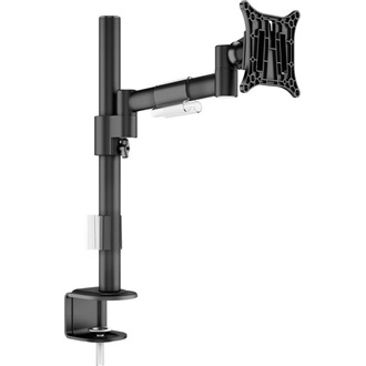 Multibrackets Officeline Single I Black 15"-30" monitor tartó asztalra szürke