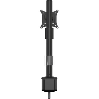 Multibrackets Officeline Single I Black 15"-30" monitor tartó asztalra szürke