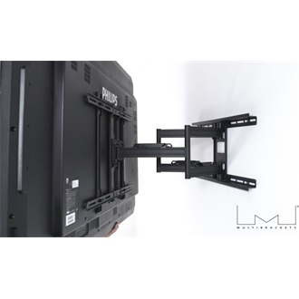 Multibrackets Pro Heavy Duty Black 55"-85" monitor TV fali tartó fekete