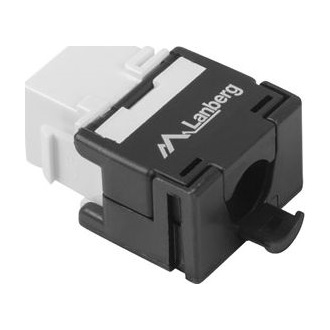 NET Keystone modul, szerszám nélkül szerelhető RJ45->LSA CAT.6 UTP 180°