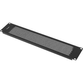 NET Lanberg 19" 2U perforált takaró panel, fekete