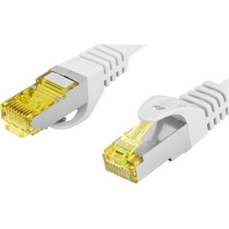 Lanberg Patch kábel CAT.6a S/FTP LSZH 0.25m szürke, réz