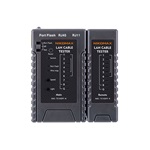 NIKOMAX Kábel teszter, UTP/STP, RJ11, RJ12, RJ45, BNC, EC-CT4511B