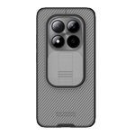 NILLKIN CAMSHIELD PRO szilikon telefonvédő (ütésállóság, kameravédő, csíkos) ÁTLÁTSZÓ/FEKETE