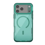 NILLKIN ICEBLADE PROP MAGNETIC szilikon telefonvédő (ütésállóság, kameravédő, kitámasztó, MagSafe) SÖTÉTZÖLD