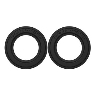 NILLKIN SNAPHOLD öntapadós fémlap 2db mágneses autós tartóhoz ideális, MagSafe, FEKETE