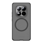 NILLKIN SUPER FROSTED PRO MAGNETIC műanyag telefonvédő (mágneses, ütésállóság, gumírozott) ÁTLÁTSZÓ/FEKETE