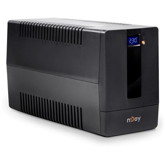 NJOY Szünetmentes + AVR Horus Plus 2000, 2000VA, 1200W, Line-Interactice, LCD Touch display