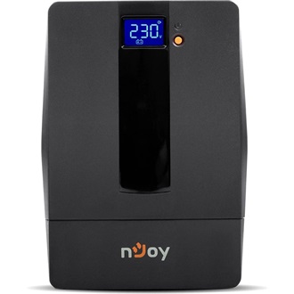 NJOY Szünetmentes + AVR Horus Plus 2000, 2000VA, 1200W, Line-Interactice, LCD Touch display