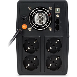 NJOY Szünetmentes + AVR Horus Plus 2000, 2000VA, 1200W, Line-Interactice, LCD Touch display