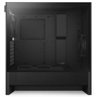 NZXT H5 Flow (2024) táp nélküli ablakos Mid Tower számítógépház fekete