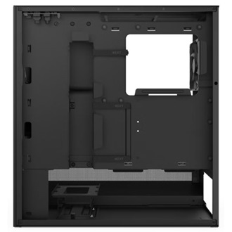 NZXT H5 Flow (2024) táp nélküli ablakos Mid Tower számítógépház fekete