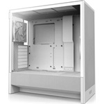 NZXT H5 Flow táp nélküli ablakos Mid Tower számítógépház fehér