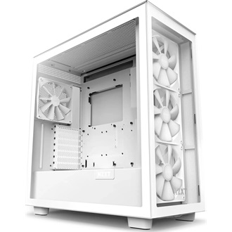 NZXT H7 Elite 2023 Fehér (Táp nélküli) ablakos MATX ház