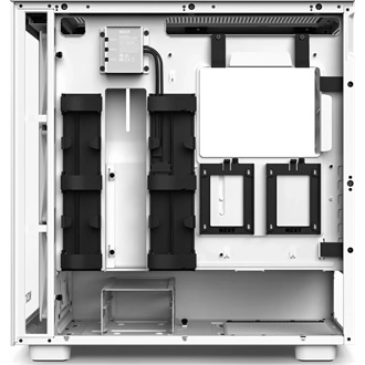 NZXT H7 Elite 2023 Fehér (Táp nélküli) ablakos MATX ház