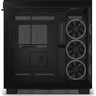 NZXT H9 Elite Fekete (Táp nélküli) ablakos ATX ház