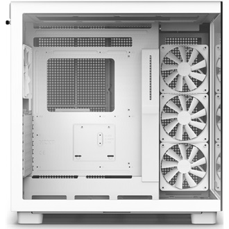 NZXT H9 Flow Fehér (Táp nélküli) ablakos ATX ház