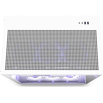 NZXT H9 Flow Fehér (Táp nélküli) ablakos ATX ház
