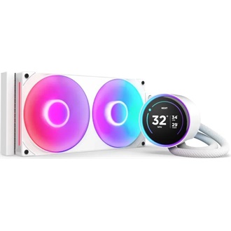 NZXT Kraken Elite 280 RGB V2 processzor vízhűtő fehér