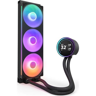 NZXT Kraken Elite 360 RGB V2 processzor vízhűtő fekete