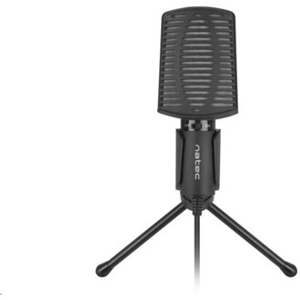 Natec ASP mikrofon fekete