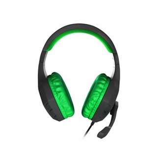 Genesis ARGON 200 gaming fejhallgató headset zöld