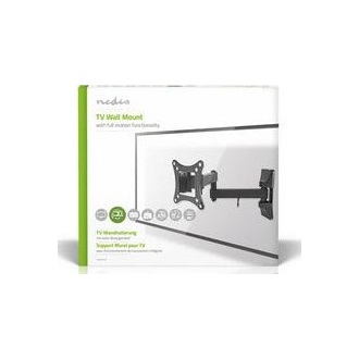 Nedis TVWM1510BK 13"-27" monitor TV fali tartó fekete