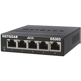 NetGear 5-PORT GB ETHERNET UNMGD SWITCH IN