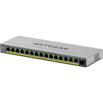 Netgear 16-PORT POE+ 1G PLUS SWITCH 1XSFP PORT  180W