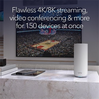 Netgear 2-SET ORBI 870 WIFI 7 MESH TRI-BAND WHITE  21 GBIT/S