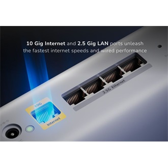 Netgear 3-SET ORBI 870 WIFI 7 MESH TRI-BAND WHITE  21 GBIT/S