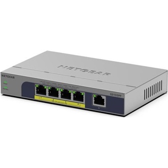 Netgear 5-PORT 1GB UNMANAGED POE SWITCH (GS105PP)