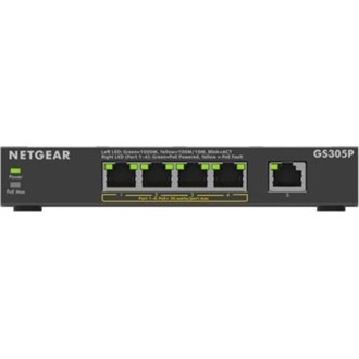 Netgear 5-PORT POE UM PLUS SWITCH 1X 1G 4X 1G POE PORT