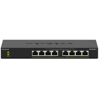 Netgear 8-PORT POE 1G UNMANAGED SWITCH SWITCH (GS308LP)