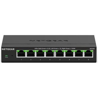 Netgear 8-PORT 2.5G UNMANAGED SWITCH MULTI-GIGABIT METAL FANLESS