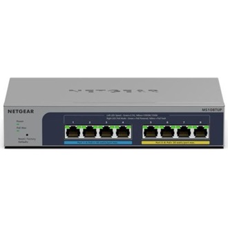 Netgear 8-PORT POE++ MULTI-GIG SWITCH INSIGHT MANAGED 230W POE BUDGET