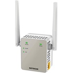 Netgear AC1200 WiFi Range Extender - 802.11ac, 1PT, Wall-plug Ext. Ant (EX6120)