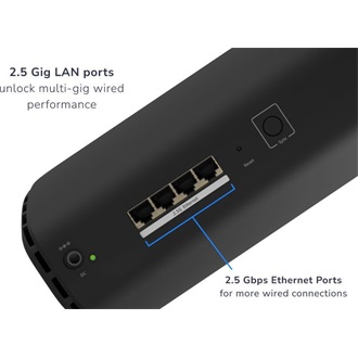 Netgear MESH-SATELLITE ORBI 870 WIFI 7 TRI-BAND BLACK  21 GBIT/S