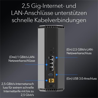 Netgear NIGHTHAWK WIFI 7 BE12000 ROUTER 1X 2.5G 3X 1G LAN 120 DEVICES