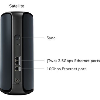 Netgear ORBI 970 MESH-WIFI-7-SATELLIT QUAD-BAND-MESH BLACK