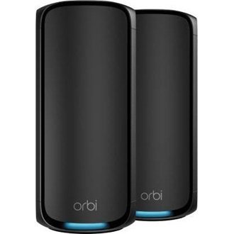 Netgear ORBI 970 MESH-WIFI-7-SET OF 2 QUAD-BAND-MESH BLACK