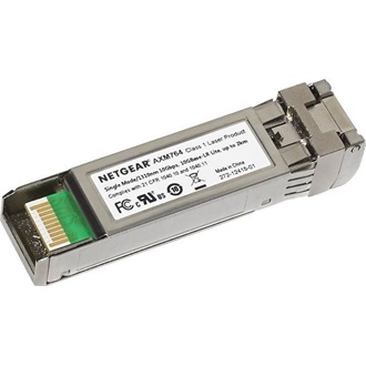 Netgear ProSafe 10Gb/s miniGBIC SFP+ LC Duplex Single-mode 9/125µm transceiver modul (M5300, M6100, M7100, M7300)