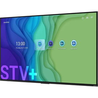 Newline STV-8524+ 16/7 85" LED smart LFD monitor fekete (Android 11)